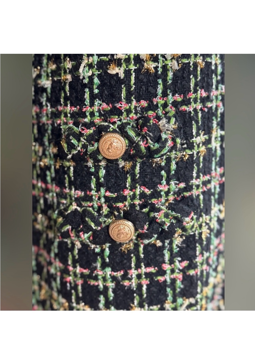 Tuckernuck Holly Tinsel Tweed Long Sleeve Jackie Dress - Picture 9 of 13